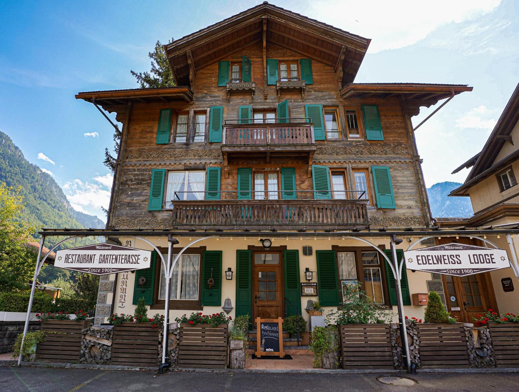 Edelweiss Lodge Wilderswil Dış mekan fotoğraf